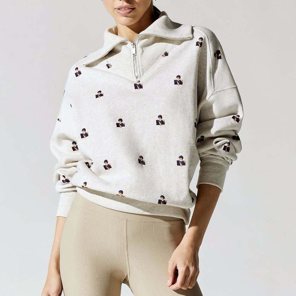 ISABEL MARANT ÉTOILE Meloyane Sweatshirt In Nude, FR 40